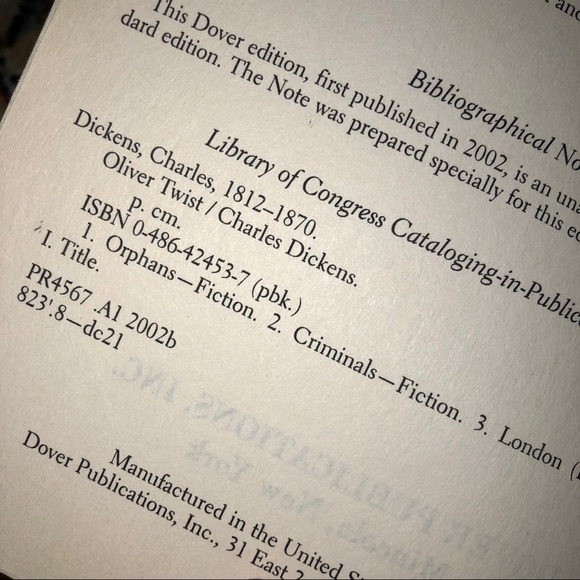 Oliver Twist by Charles Dickens - Picture 3 of 4